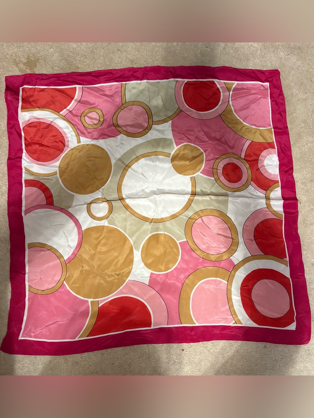 WOMEN SILK SCARF MADE IN RUSSIA